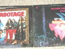 3 Hard Rock LPs BLACK SABBATH Paranoid Sabotage Never Say Die Heavy Metal Ozzy
