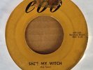 KIP TYLER - SHE'S MY WITCH b/w RUMBLE ROCK - EBB - 45 ROCKER - ORIGINAL - 1958