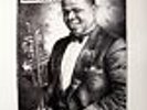 Robert Crumb - Louis Armstrong JAZZ POSTER [B&W Print]