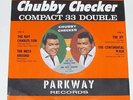 CHUBBY CHECKER: Rare Compact 33 Double EP with 4 Songs NEAR MINT Rare 45