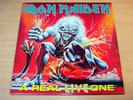 EX/EX  Iron Maiden/A Real Live One/1993 EMI Gatefold LP