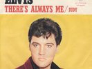 7 45 Elvis Presley-There's Always Me / Judy ROCK N ROLL GER PS PROMO Sticker