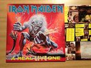 Iron Maiden A Real Live One Rare 1993 UK Gatefold LP EMD 1042 NM/NM