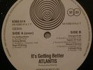 LP ATLANTIS, IT's GETTING BETTER VERTIGO SWIRL FRUMPY INGA RUMPF VINYL KRAUT