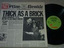 Jethro Tull Thick as a Brick *Chrysalis Green label first press* RARE