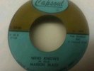 NORTHERN SOUL ON CAPSOUL RECORDS(WHO KNOWS) BY MARION BLACK M-