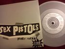 sex pistols - Rare Silver Vinyl - Pretty Vacant Live - Nr Mint