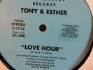 TONY & ESTHER - love hour - TYSHAWN - rare boogie / disco 12