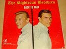 The Righteous Brothers Back To Back 33 rpm Record LP Hand Signed Autograph Album