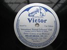 Rare Victor IRCC Silver Label 78rpm ADELINA PATTI & NELLIE MELBA For Phonograph