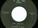 ELMORE JAMES Cry For Me BLUES ROCKER 45 on S&M 101