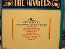 The Angels sing RARE OG LP MONO Caprice girl groups Promo White Label DG