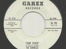 Rare Surf THE CORNELLS Surf Fever 45 GAREX Instrumental 1963 Promo NM