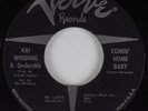 R&B Mod Jazz Soul 45 KAI WINDING & ORCHESTRA Comin' Home Baby VERVE VG+ HEAR