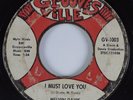 Northern Soul 45 MELVIN DAVIS I Must Love You GROOVESVILLE HEAR