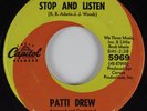 Northern Soul 45 PATTI DREW Stop And Listen CAPITOL HEAR