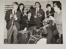 ROLLING STONES -ORIG 1963 PRESS PHOTO   DEZO HOFFMANN  STAMPED WITH IAN STU