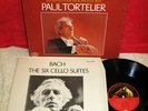 SLS 1077723 DIGI STEREO 3 LP GERMAN BACH THE SIX CELLO SUITES TORTELIER NM