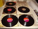 LED ZEPPELIN 2 3 & 4 ON RED/PLUM LABELS + PRESENCE/HOUSES OF THE HOLY LPs