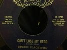 George Blackwell - Can't Lose My Head - Smoke Records