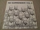 V/A NO SURRENDER 3 LP Original Skinhead Oi Punk Sampler  ORG 1989 ROR RARE  
