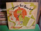 1957 BRUNSWICK LP MADE IN ENGLAND ANNIE GET YOUR GUN ORIGINAL BROADWAY CAST VG++