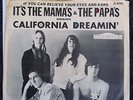 MAMAS THE PAPAS-CALIFORNIA DREAMIN',DUNHILL,DJ WHITE LABEL PROMO, SLVE