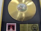 Rush GOLD RECORD All The World's a Stage Phonogram Inc Mercury Records