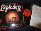 EXPLODER - PICTURES OF REALITY LP / PRIVATE METAL / RARE / COURAGE / BLACK FATE