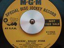 ROCKABILLY 45 - ANDY STARR -  ROCKIN',ROLLIN' STONE  1956 vinyl LISTEN