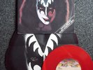 KISS-Gene Simmons-Radioactive 7 PS + Mask-Red Vinyl-UK