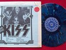 KISS   FRIED ALIVE   BLUE SPLASH VINYL WITH SHRINKWRAP