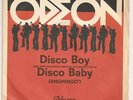 ODEON DISCO BOY - DISCO BABY  ITALO DISCO 45 GIRI SIGLA PROGRAMMA TV 1978