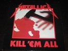 Metallica rare '83 UK 1st press LP Kill 'Em All on MFN 7   EX   HEAVY METAL