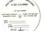 METALLICA Kill 'Em All 10-track promo double LP TEST PRESSING
