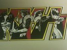 KISS SUPER RARE 1976 ALIVE STICKER MINT KISS ALIVE LOVE GUN DESTROYER DW DRUMS