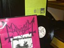 Mayhem Deathcrush Posercorpse Frank 001 1987 with Insert Morbid RaR