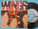 WINGS paul mccartney WITH A LITTLE LUCK BEATLES Portugal edit 45/7