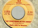 NORTHERN SOUL / SOUL GROUP -- GOD'S GIFT TO WOMEN -- LET YOUR HEART BE THE JUDGE
