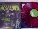 THE CREEPSHOW run for your life RED SPLATTERED VINYL 2008 HORRORPOPS
