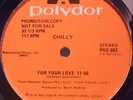 PROMO* Chilly - For Your Love *COSMIC DISCO* Crazy Rare *BALDELLI* 1978