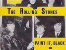 THE ROLLING STONES - Paint It Black - ORIGINAL UNIQUE BELGIUM P/S * 1966 * MINT