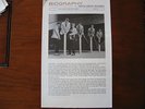 ZOOT MONEY UNCLE WILLIE , ORIGINAL PRESS RELEASE SUPERB CONDITION