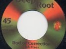 JAH FREE, ROD OF CORRECTION + DUB. 1ST DEEP ROOTS RELEASE 1997. RARE UK DUB 7
