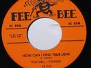 DELL VIKINGS RARE TWO DIFFERENT LABELS ORIGINAL COME GO WITH ME/HOW CAN I FIND