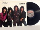 KISS - Lick It Up LP  SIGNED BY VINNIE VINCENT  Autographed