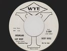 '61 Twin Spin White DooWops DICKY DOYLE/Grp Dreamland Last Night M- HEAR BOTH