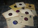 Ten  British 1930/40's Dance Band 78 Records.