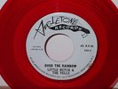 LITTLE BUTCH & THE VELLS RED WAX 45 OVER THE RAINBOW/SOMETIMES LITTLE GIRL
