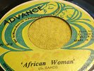 GREGORY ISAACS.AFRICAN WOMAN/WOMAN VERSION.ADVANCE.JA